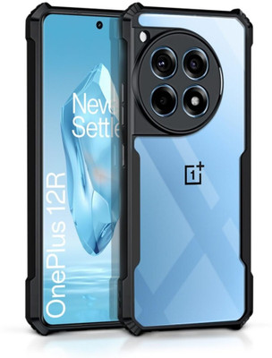 vizo Bumper Case for OnePlus 12R 5G High Quality Back Cover(Transparent, Grip Case, Pack of: 1)