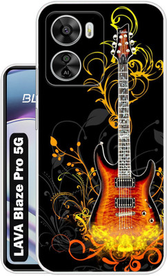 Case Club Back Cover for LAVA Blaze Pro 5G(Black, Grip Case, Silicon, Pack of: 1)