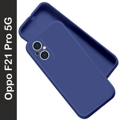 Artistque Back Cover for Oppo F21 Pro 5G(Blue, Flexible, Silicon, Pack of: 1)