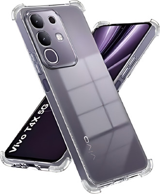 kinghub Pouch for iQOO Z10x 5G / Vivo T4x 5G(Transparent, Grip Case, Pack of: 1)