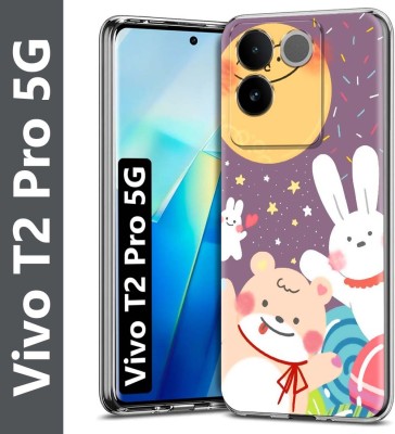 Flipkart SmartBuy Back Cover for Vivo T2 Pro 5G(Multicolor, Grip Case, Silicon, Pack of: 1)