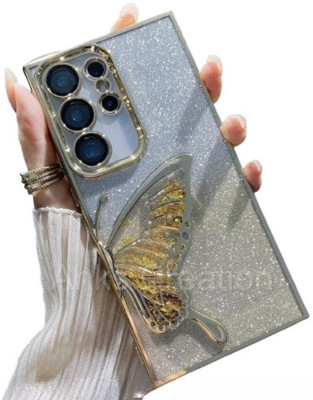 ankSONline Back Cover for Samsung Galaxy S25 Ultra 5G(Gold, Pack of: 1)