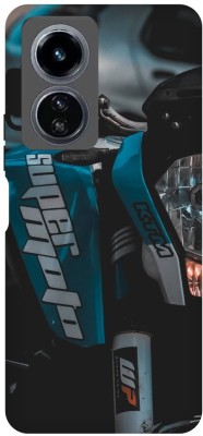 PICHKU Back Cover for Vivo Y100 5G-KTM,BIKE,LOVER,RIDER,KTM,DUKE,RACER,BOYS,ATTITUDE(Blue, 3D Case, Pack of: 1)