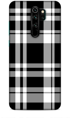 SmashItUp Back Cover for Redmi Note 8 Pro Multicolours / Black and White(Multicolor, Hard Case, Pack of: 1)