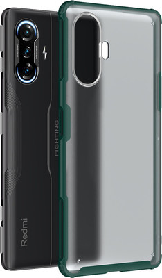 Save Club Back Cover for POCO F3 GT(Green, Shock Proof, Pack of: 1)