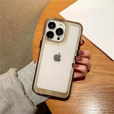 LuxuryKase Back Cover for Apple iPhone 13 Pro Max(Grey)