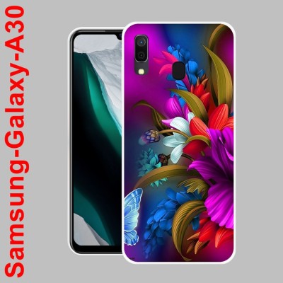 Samcase Back Cover for Samsung Galaxy A30(Multicolor, Silicon)