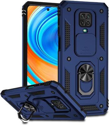 CONNECTPOINT Bumper Case for Redmi Note 9 Pro/Note 9 Pro Max(Blue, Hard Case, Pack of: 1)