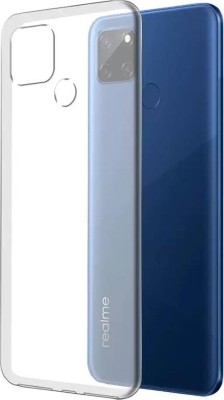 LILLIPUT Back Cover for Realme C25(Transparent, Flexible, Silicon, Pack of: 1)