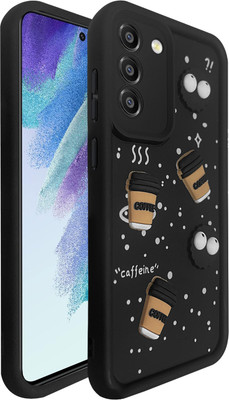 KartV Back Cover for Samsung Galaxy S21 FE 5G(Black, Camera Bump Protector, Pack of: 1)