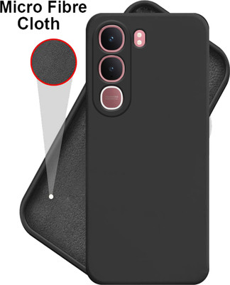 Flipkart SmartBuy Back Cover for vivo Y31 5G(Black, Flexible, Silicon, Pack of: 1)