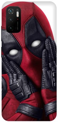 play fast Back Cover for POCO M3 Pro 5G, DEADPOOL, MARVEL, SUPER, HERO(Red, Hard Case, Pack of: 1)