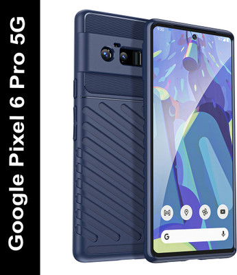 Casotec Back Cover for Google Pixel 6 Pro 5G(Blue, Pack of: 1)