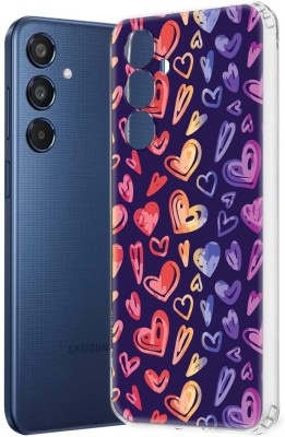 Memia Back Cover for Samsung Galaxy M35 5G, SAMSUNG M35 5G(Multicolor, Silicon, Pack of: 1)