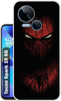 Case Club Back Cover for Tecno Spark 10 5G(Black, Grip Case, Silicon, Pack of: 1)