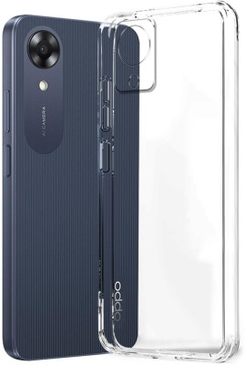 SUCH Back Cover for Back Cover for Oppo A17k-CPH2471 (Transparent, Flexible, Silicon, Pack of: 1)(Transparent, Camera Bump Protector, Silicon)