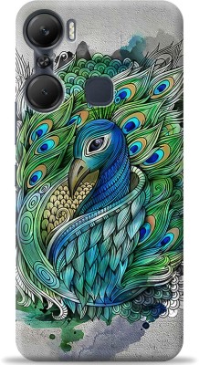 Loffar Back Cover for Infinix Hot 12 Pro(Blue, Shock Proof, Pack of: 1)
