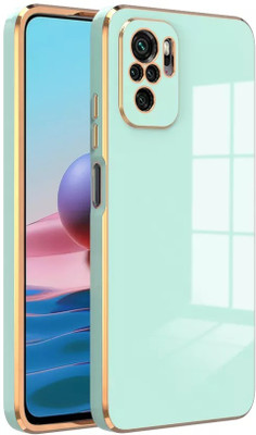 Zobrix Back Cover for Mi Redmi Note 10, Mi Redmi Note 10S, REDMI Note 11 SE(Green, Electroplated, Pack of: 1)