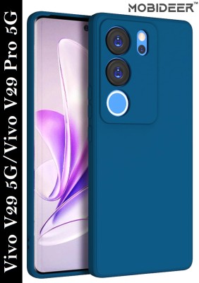 MOBIDEER Back Cover for Vivo V29 5G(Blue, Pack of: 1)
