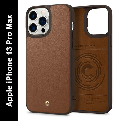 CYRILL by Spigen Back Cover for Apple iPhone 13 Pro Max(Brown, Shock Proof, Pack of: 1)
