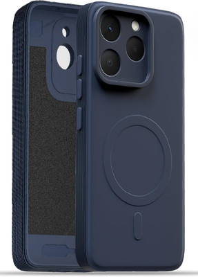 HUPSHY Back Cover for realme 15T 5G(Blue, Flexible, Silicon, Pack of: 1)