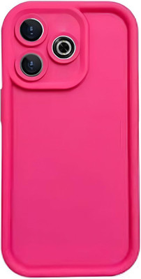 Solomon Back Cover for Redmi 13 5G / Poco M6 Plus 5G(Pink, Flexible, Silicon, Pack of: 1)
