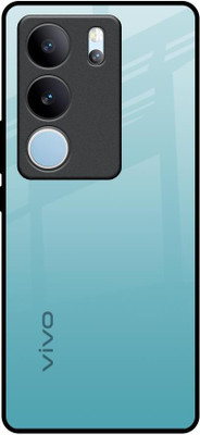 Hocopoco Back Cover for Vivo V29 Pro 5G(Blue, Pack of: 1)