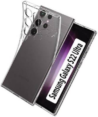 BHOVAD Back Cover for Samsung S22 Ultra 5G(Transparent, Shock Proof, Silicon, Pack of: 1)