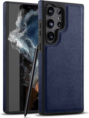 V-TAN Back Cover for Samsung S22 Ultra(Blue, Pack of: 1)