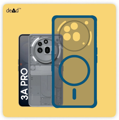 dead Back Cover for Nothing Phone (3a) Pro(Blue, Magsafe, Pack of: 1)