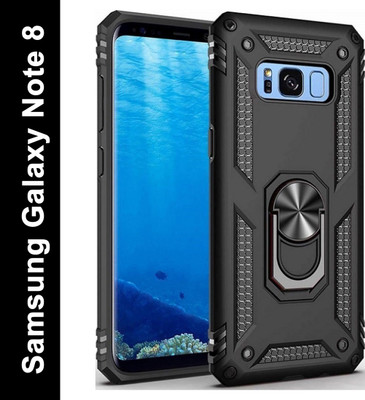 Cover Alive Back Cover for Samsung Galaxy Note 8(Black, Shock Proof, Pack of: 1)