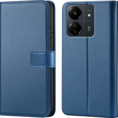 Forego Back Cover for Xiaomi Redmi 13C 4G(Blue, Cases with Holder, Pack of: 1)