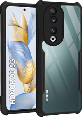 ADI Creations Back Cover for Honor 90 5G(Black, Camera Bump Protector, Pack of: 1)