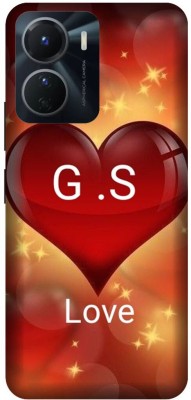 VS PRINT LINK Back Cover for VIVO Y56A 5G,V2229,GS,G LOVES S,GS NAME,GS Love,ALPHABET(Red, Hard Case, Pack of: 1)