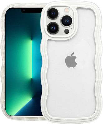 Unirock Back Cover for Apple Iphone 13 Pro Max(White, Dual Protection, Pack of: 1)
