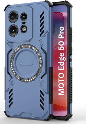 KWINE CASE Back Cover for MOTOROLA Edge 50 Pro 5G, MOTO Edge 50 Pro 5G(Blue, Rugged Armor, Pack of: 1)