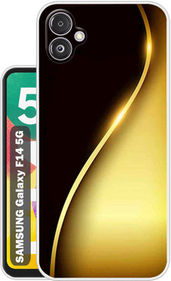 Case Club Back Cover for SAMSUNG Galaxy F14 5G(Gold, Grip Case, Silicon, Pack of: 1)