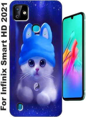 Sheorano Back Cover for Infinix Smart HD 2021 2832(Red, Anti-radiation, Silicon, Pack of: 1)