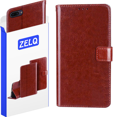 Zelq Back Cover for Realme C1(Brown, Dual Protection, Pack of: 1)