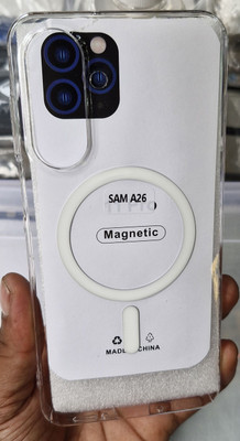 Nice Assoseries HUB Back Cover for Samsung Galaxy A26 5G(White, Magnetic Case, Pack of: 1)