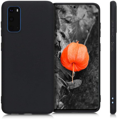 zaperhub Back Cover for Samsung Galaxy S20(Black, Silicon)