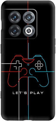 CLASSYPRINT Back Cover for OnePlus 10 Pro 5G(Black)