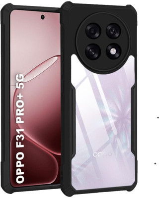 sadgatih Back Cover for OPPO F31 Pro Plus 5G(Transparent, Dual Protection, Pack of: 1)