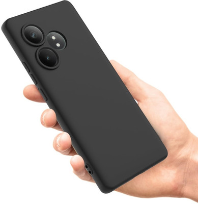 welldesign Back Cover for Realme GT 6T 5G, Realme GT 6T, Realme GT 6 5G(Black, Grip Case, Pack of: 1)