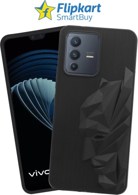 Flipkart SmartBuy Back Cover for Vivo V23 5G(Black, Grip Case, Pack of: 1)