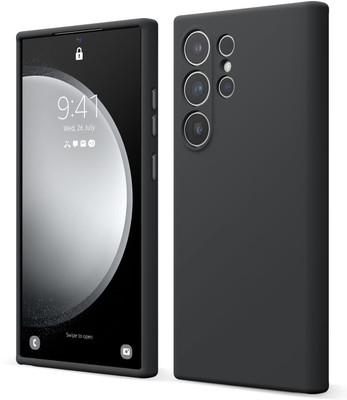 Spectacular ace Back Cover for SAMSUNG Galaxy S24 Ultra 5G(Black, Dual Protection, Silicon, Pack of: 1)