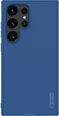 Nillkin Back Cover for Samsung Galaxy S24 Ultra 5G, Frosted Shield Pro Back Cover(Blue, Hard Case, Pack of: 1)
