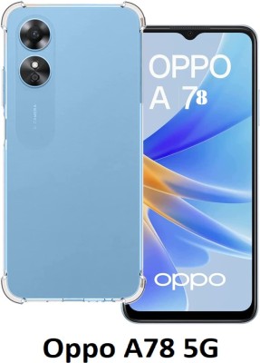 welldesign Bumper Case for OPPO A78 5G, Oppo A78 5G(Transparent, Shock Proof, Silicon, Pack of: 1)