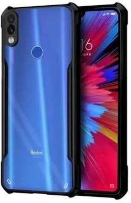 YuniKase Back Cover for Mi Redmi Note 7, Redmi Note 7 Pro, Redmi Note 7 | Four Corner Hybrid Soft Bumper Back Case(Transparent, Shock Proof, Pack of: 1)