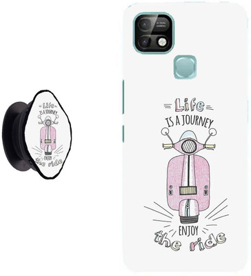 My Swag Back Cover for Infinix Smart 5 Pro(White, Pink)